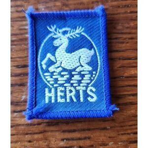 Boy Scout Patch‎ BSA Vintage England Herts Badge
